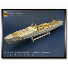 1/72 Super Set for Schnellboot S-100 w/Flakvierling 38 for Revell #05002