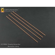 Phosphor Bronze Rod (Round, Diameter: 1.8mm, Length: 150mm)(4pcs)