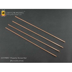 Phosphor Bronze Rod (Round, Diameter: 2.0mm, Length: 150mm)(4pcs)