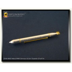 1/144 Metal WWII German Torpedo 53.5cm G7a / G7e for all brands