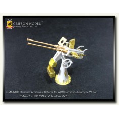 1/72 Standard Armament Scheme for U-Boot VII C/41 for Revell 05045