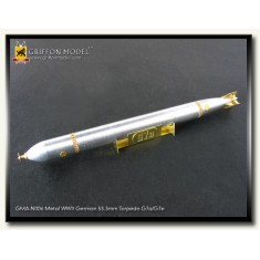 1/72 Metal WWII German Torpedo 53.5cm G7a/G7e for all brands