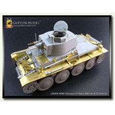 1/35 Panzer 38(t) Ausf.G Exterior Detail Set w/Metal Barrel for Dragon kit #6290