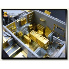 1/35 WWII German Panzer 38(t) Ausf.G Interior Detail Set for Dragon kit #6290