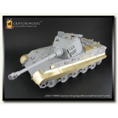 Photoetch for 1/35 German King Tiger (Porsche & Henschel Turret) & Track Guards