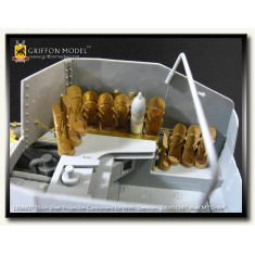 15cm Shell Projectile Containers for 1/35 SdKfz.138/1 Ausf.M for Dragon #6429