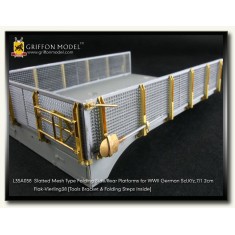 Slatted Mesh Side /Rear Platforms for 1/35 SdKfz.7/1 for Dragon kit #6525