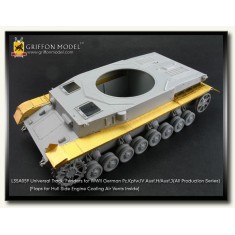 Universal Track Fenders for 1/35 German Panzer IV Ausf.H/Ausf.J for Dragon kit