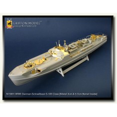 1/72 Detail Set for German Schnellboot S-100 Class for Revell 05051