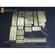 1/35 WWII German SdKfz.167 StuG.IV (Middle&Late) Super Full Detail Set for Dragon kits