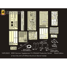 1/35 WWII German Jagdpanzer IV L/70(A) Super Full Detail Set for Dragon 6689/6784 kit