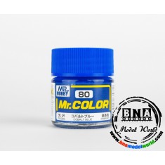 Solvent-Based Acrylic Paint - Semi-Gloss Cobalt Blue (10ml)