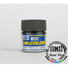 Solvent-Based Acrylic Paint - Semi-Gloss RLM 80 Olive Green (10ml)