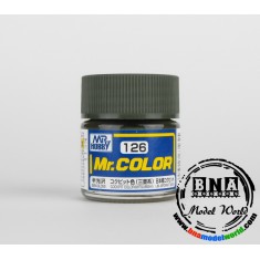 Solvent-Based Acrylic Paint - Semi-Gloss Cockpit Colour (Mitsubishi) 10ml
