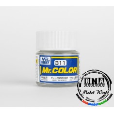 Solvent-Based Acrylic Paint - Semi-Gloss Grey FS 36622 (10ml)