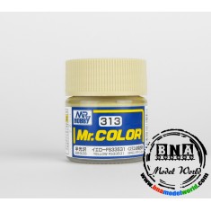 Solvent-Based Acrylic Paint - Semi-Gloss Yellow FS 33531 (10ml)