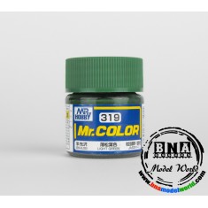 Solvent-Based Acrylic Paint - Semi-Gloss Light Green (10ml)