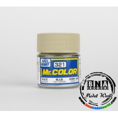Solvent-Based Acrylic Paint - Semi-Gloss Light Brown (10ml)