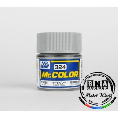 Solvent-Based Acrylic Paint - Flat Light Grey (10ml)