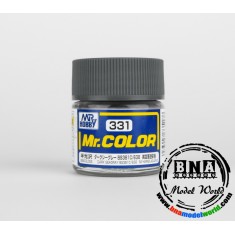Solvent-Based Acrylic Paint - Semi-Gloss Dark Sea Grey BS381C/638 (10ml)