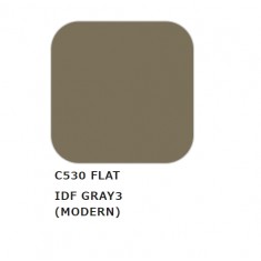 Solvent-Based Acrylic Paint - Tank IDF Grey 3 Modern (10ml)