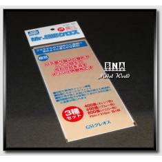 Mr Polishing Waterproof Sanding Cloths (3pcs: #400 #600 #800)