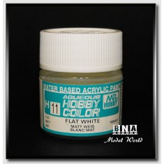 Water-Based Acrylic Paint - Flat White (10ml)