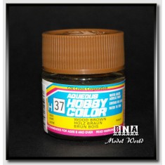 Water-Based Acrylic Paint - Gloss Wood Brown (10ml)