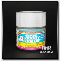 Water-Based Acrylic Paint - Gloss Light Gull Grey (10ml)