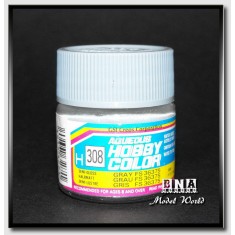 Water-Based Acrylic Paint - Semi-Gloss Grey (FS36375) 10ml