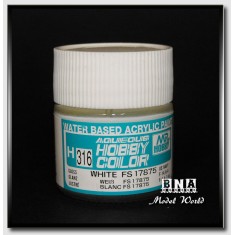 Water-Based Acrylic Paint - Gloss White (FS17875) 10ml