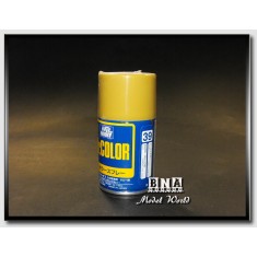 Mr Color Spray Paint - Flat Dark Yellow (100ml)