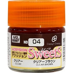 Classy & Dressy Acrylicon Colour Sweet - Clear Brown (10ml, clear)