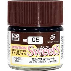 Classy & Dressy Acrylicon Colour Sweet - Milk Chocolate (10ml, matt)