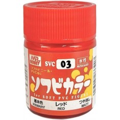 Soft PVC Figure Colour - Primary Matt Red (18ml)