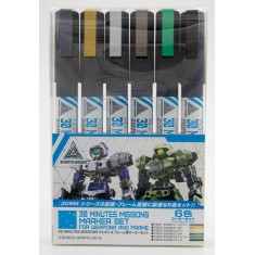 Gundam Mark Set - 30 Minutes Missions Weapon & Frame (6 colours)