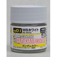 Mr Color Gundam Colour - Semi-Gloss MS White (10ml)