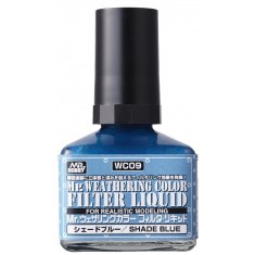Mr Weathering Colour - Filter Liquid Shade Blue (40ml)