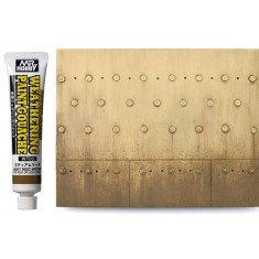 Water-Based Weathering Paint Gouache - Light Mud Brown for Mud Splash Effect (20ml)