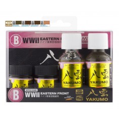 Yakumo Weathering Colour set #B - WWII Eastern Front