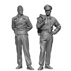 1/16 WWII German Panzer Crew Set (2 figures)