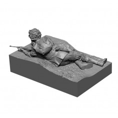 1/48 WWII US Paratrooper #7 (Not included Base)