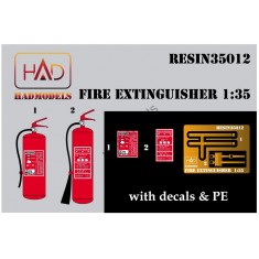 1/32, 1/35 Fire Extinguisher (resin+decal)