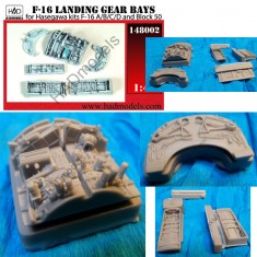 1/48 F-16 A/B/C/D & Block 50 Landing Gear Bays for Hasegawa kits