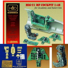 1/48 MiG-21MF Cockpit set for Academy/Italeri kits