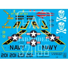 Decal for 1/32 F-14A Jolly Rogers USS Theodore Roosevelt