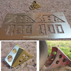 1/48 Wheel Chock for Russian Airplanes MIG-21 and others