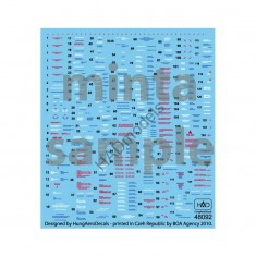 Decals for 1/48 Hungarian MiG-21 MF/UM/Bis Stencil