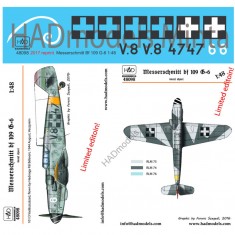 Decals for 1/48 Messerschmitt Bf 109 G-6 2017