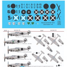 Decals for 1/48 Messerschmitt Bf 109 A